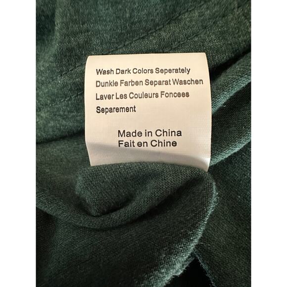 Locryz Green Knot Front‎ T-Shirt Dress | Size Small-NWT - Picture 6 of 6